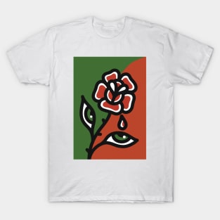 Crying Rose T-Shirt